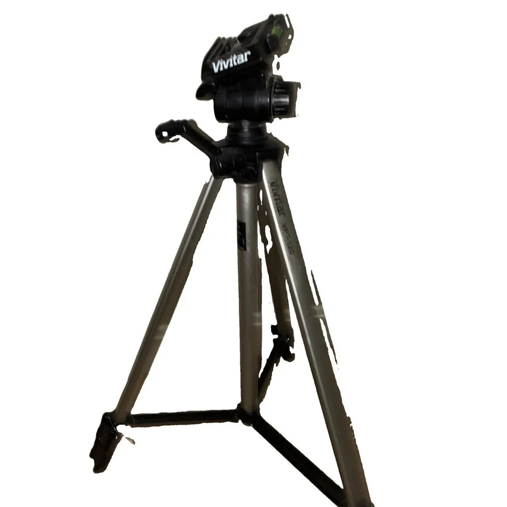 Vivitar VPT 120 Deluxe Lightweight Video Photo Camera Tripod 1999 Works